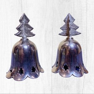 Christmas tree bills brass silver plated: India